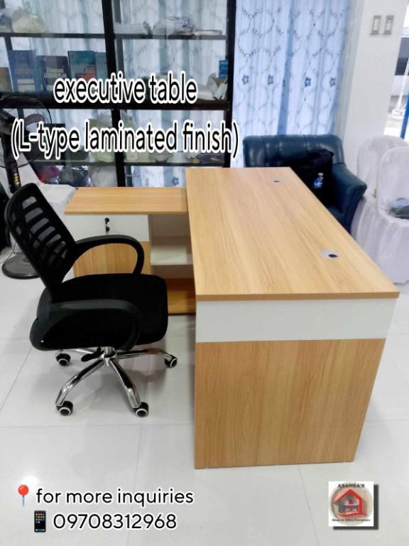 EXECUTIVE OFFICE TABLE LTYPE in Manila - Image 1
