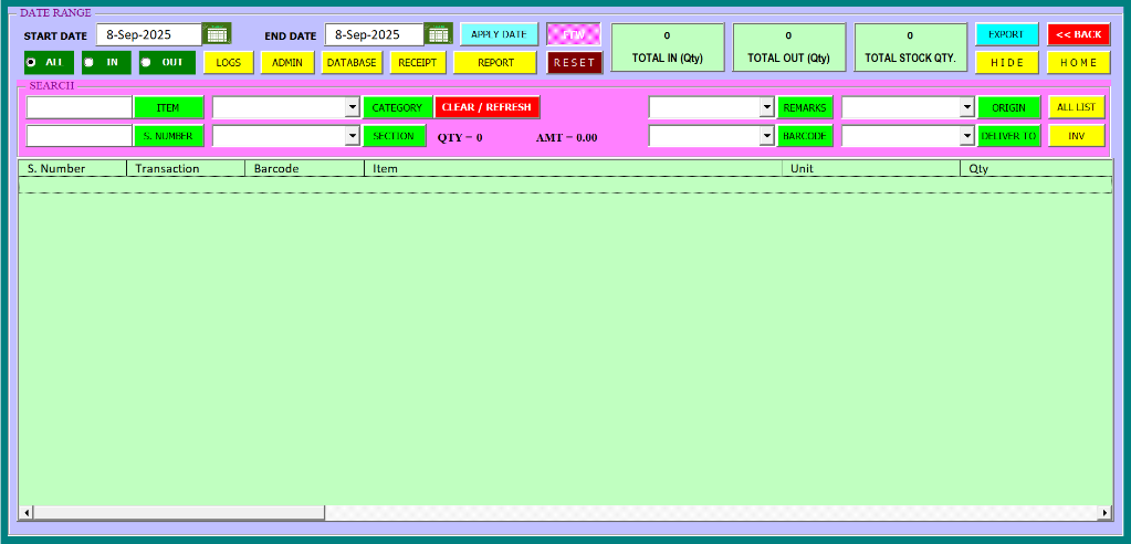 Inventory System Created in Excel in Pasig - Image 4