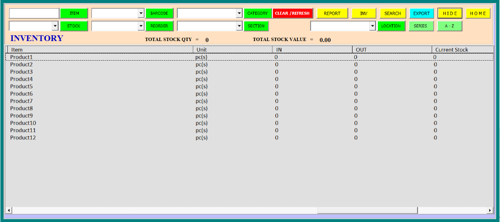 Inventory System Ceated in Excel in Pasig - Image 4