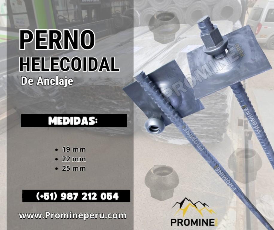 Perno Helicoidal Fijación Robusta en Perú - Imagen 1