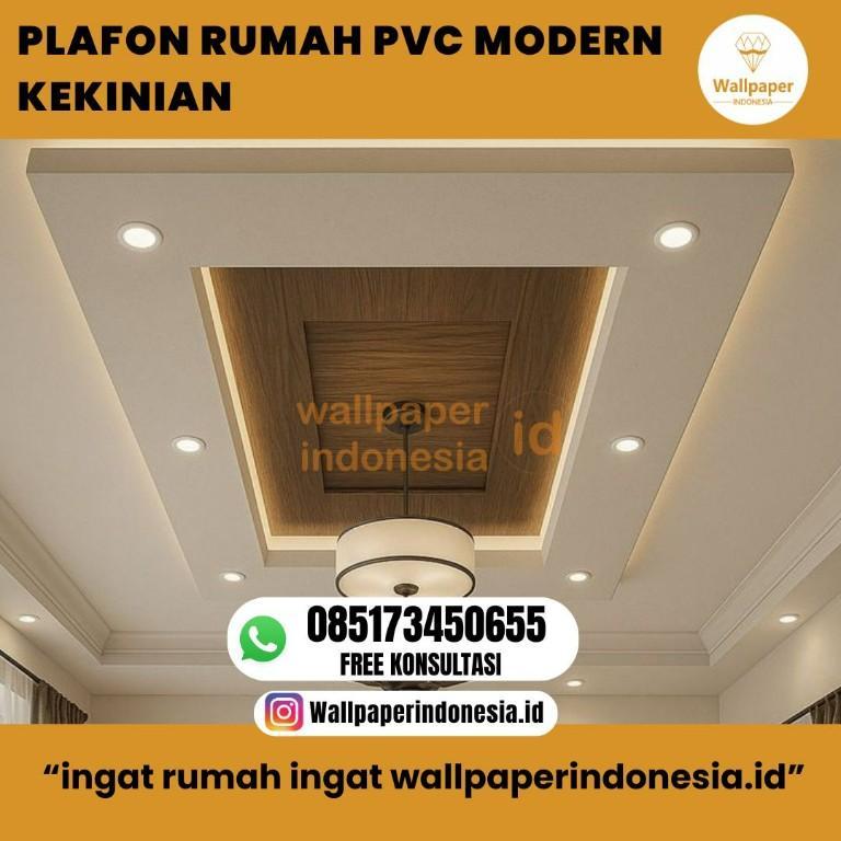 PLAFON RUMAH PVC MODERN KEKINIAN in Indonesia - Image 1