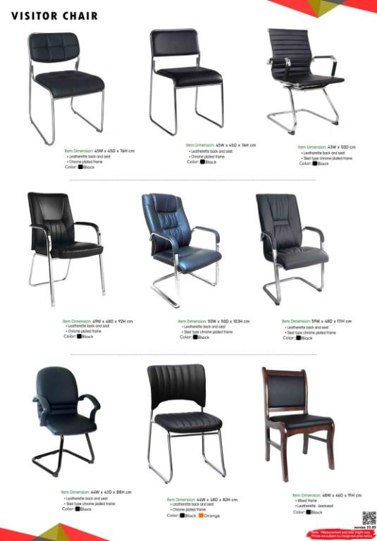 STACKABLE VISITOR CHAIR in Manila - Image 2
