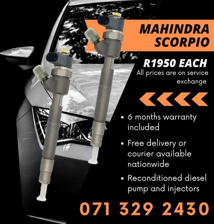 MAHINDRA SCORPIO INJECTORS in Witbank - Image 1