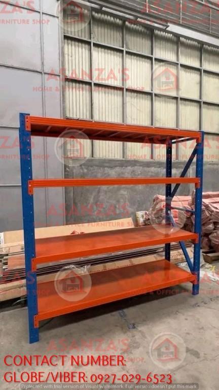 HEAVY DUTY STEEL RACK | HOME & OFFICE FURNITURE SHOP in Philippines - Image 2
