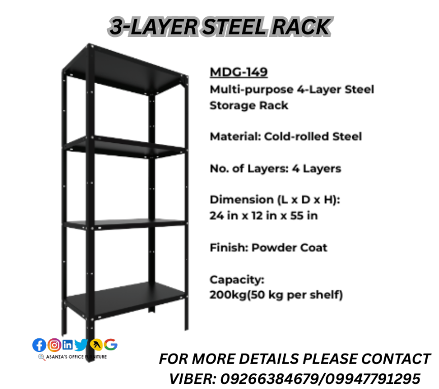 STEEL RACK STEEL RACK STEEL RACK STEEL RACK in Philippines - Image 1