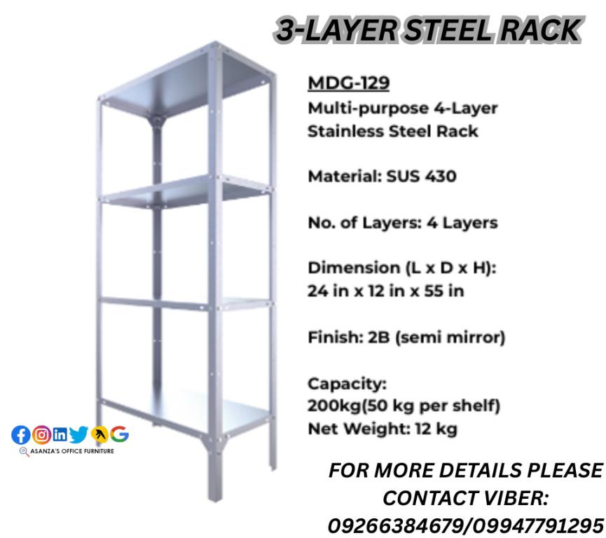STEEL RACK STEEL RACK STEEL RACK STEEL RACK in Philippines - Image 2
