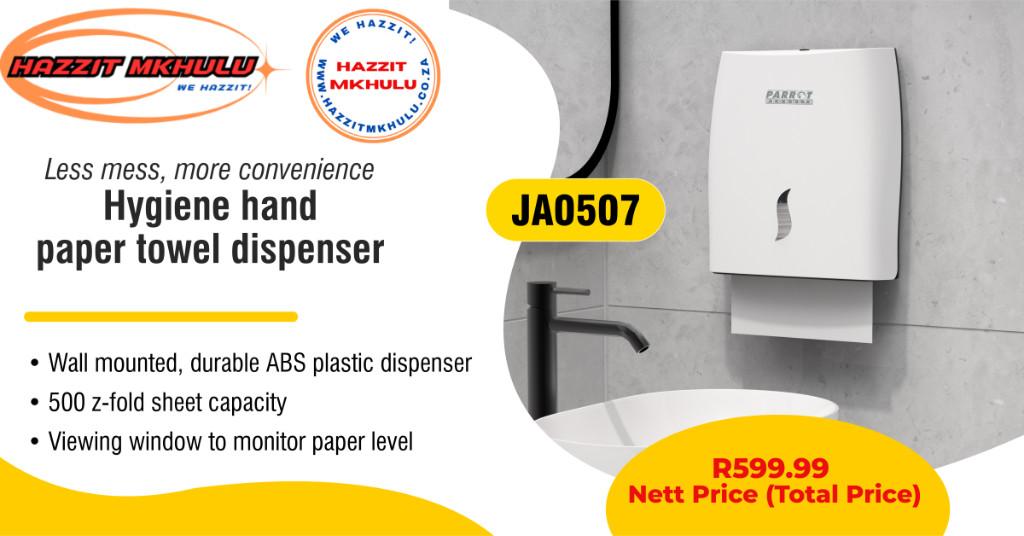 Paper Hand Towel Dispenser - R599.99 (Nett Price/Total Price) in Randburg - Image 1