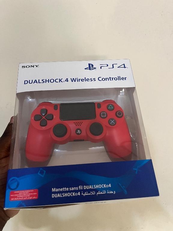Manette PS4 Sans Fil Rouge – DualShock 4 Compatible PlayStation en Côte d’Ivoire - Photo 1