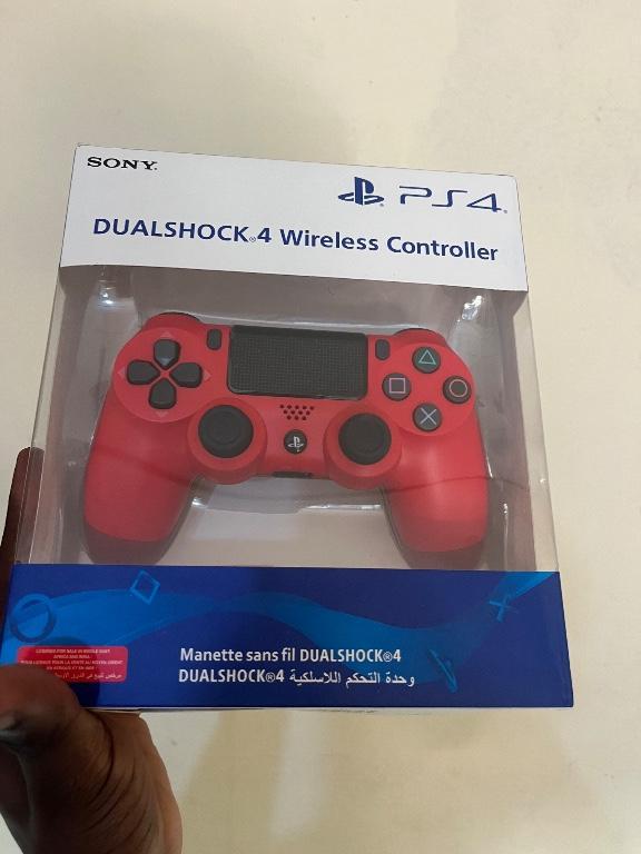 Manette PS4 Sans Fil Rouge – DualShock 4 Compatible PlayStation en Côte d’Ivoire - Photo 2