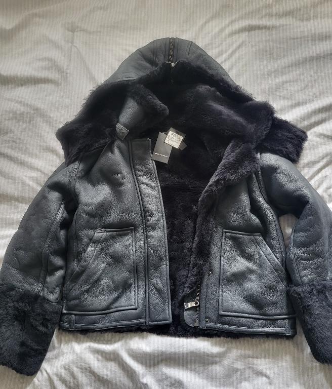 Club Monaco Shearling jacket in Canada - Image 1