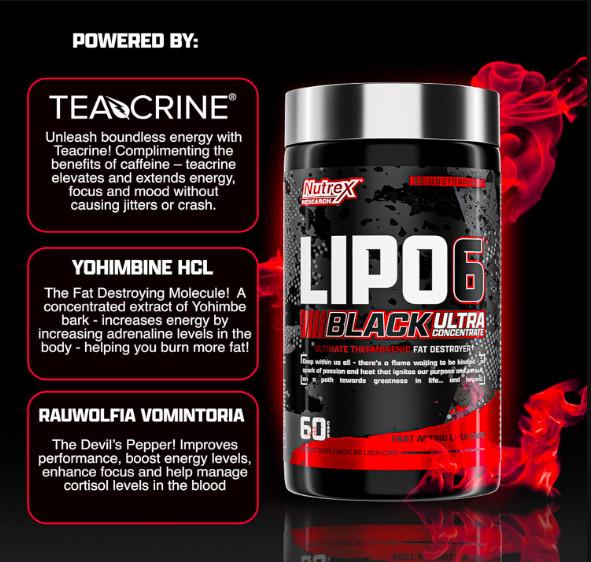 Nutrex Lipo6 Black in Accra - Image 2