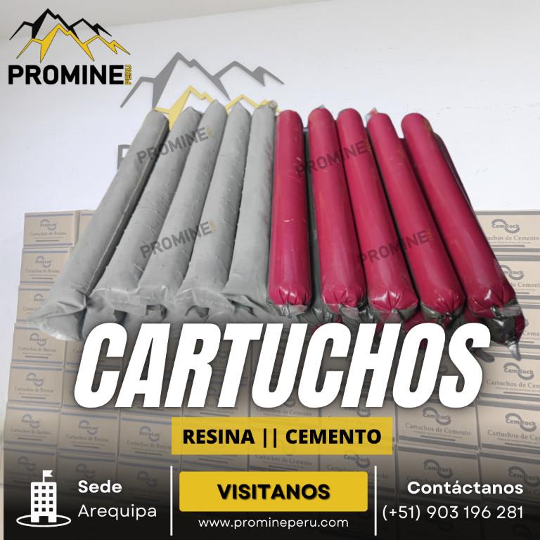 CARTUCHOS RESINA Y CEMENTO FIJACIÓN RÁPIDA Y SEGURA MINERA en Perú - Imagen 1
