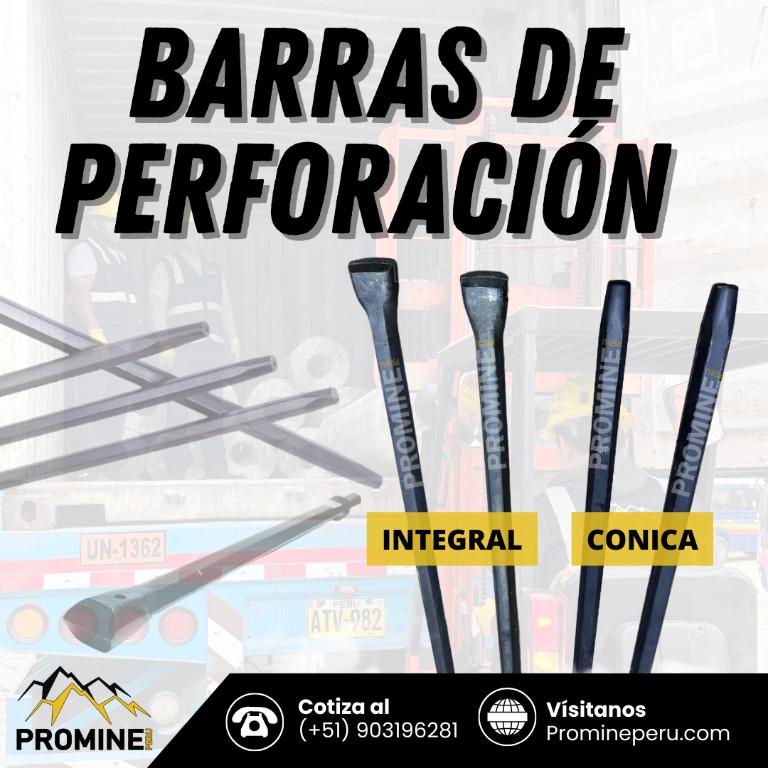 BARRAS DE PERFORACIÓN ALTO RENDIMIENTO EN MINERÍA en Perú - Imagen 1