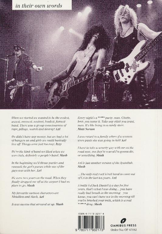 Book Guns N Roses In Their Own Words in Nowra - Image 2