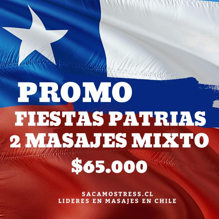 MASAJES DESCONTRACTURANTES OFERTAS FIESTAS PATRIAS 2 SESIONES en Santiago de Chile - Imagen 4