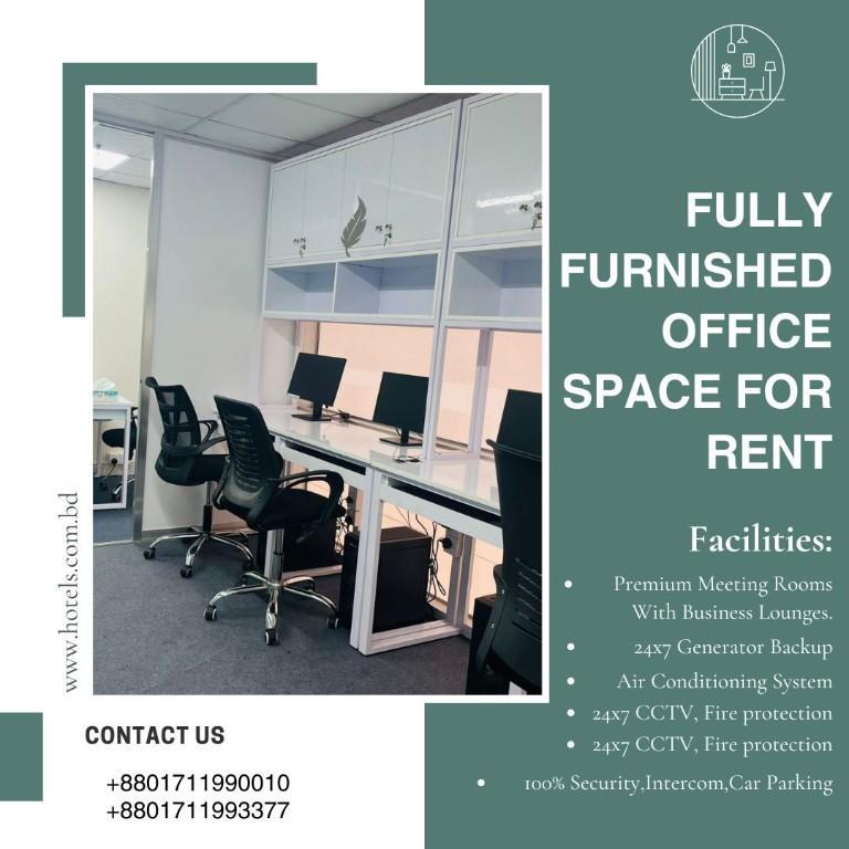 Premium Furnished Office Space for Rent in Bashundhara R/A in Bangladesh - Image 1