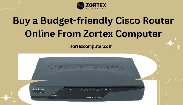 Buy a Budget-friendly Cisco Router Online From Zortex Computer in India - Image 1