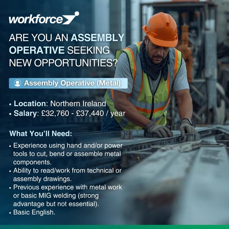 Assembly Operative - relocation to Northern Ireland in United Kingdom - Image 1