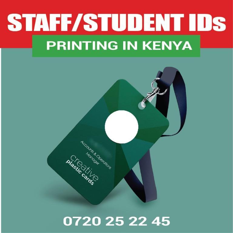 Personalized PVC Plastic ID Card Print & Design in Nairobi in Kenya - Image 1