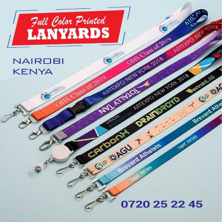 Branded Custom Lanyards with Your Logo in Kenya - Image 1