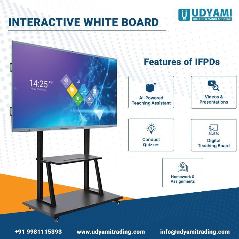 Best interactive flat panel for education | Udyami Trading and M in Indore - Image 3