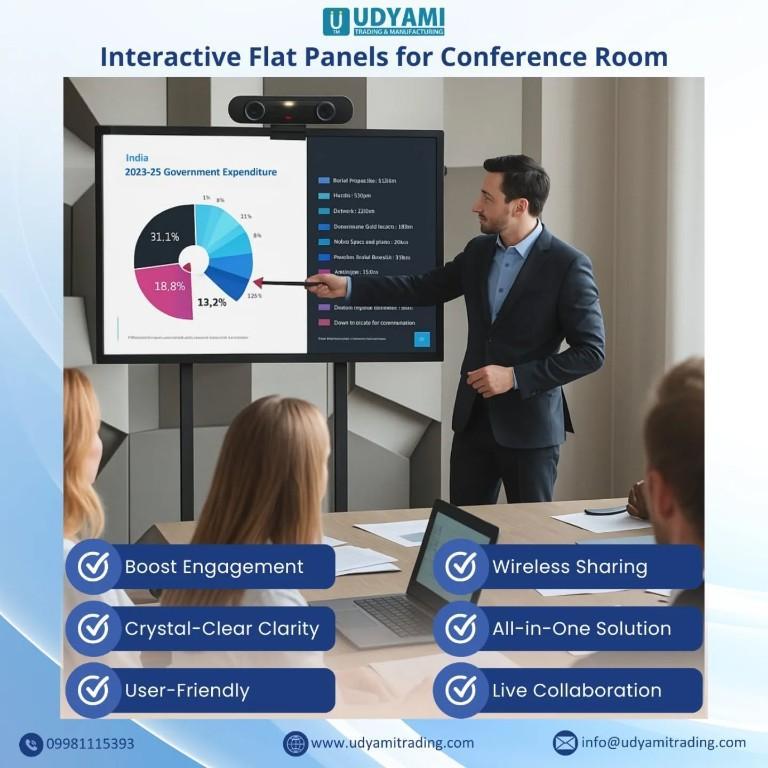 Best interactive flat panel for education | Udyami Trading and M in Indore - Image 4