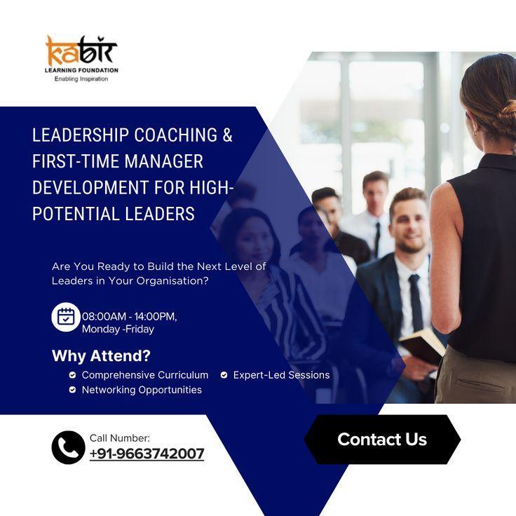 Leadership Coaching FirstTime Manager Training by Kabir Leraning in Koramangala Teachers Colony - Image 1