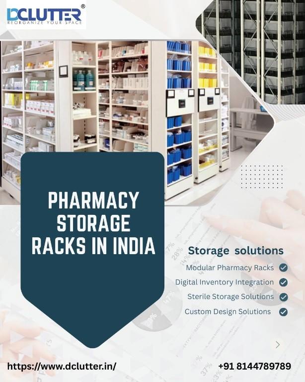 Pharmacy Storage Racks In India – Durable & Affordable in India - Image 1
