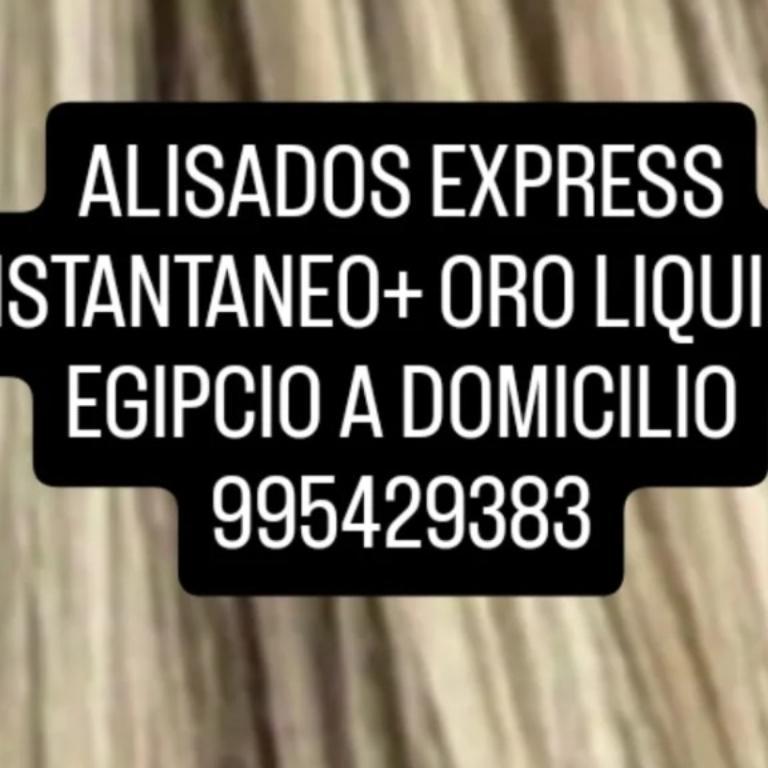 ALISADOS EGIPCIOS CON ORO LIQUIDO en Chile - Imagen 1