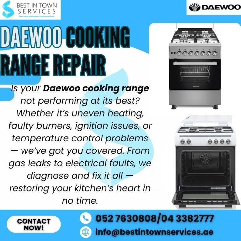 Expert Cooking Range Repairs for Daewoo Brand & Models! in Dubai - Image 1