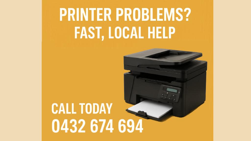 Printer Problems Fast, Local Help in Carrington & Surrounds in Corlette - Image 1