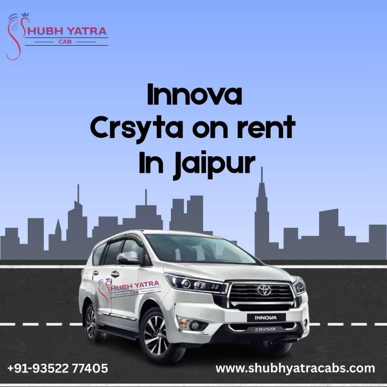 Book Innova Crysta on Rent in Jaipur for Comfortable Travel in Vaishali Nagar - Image 1