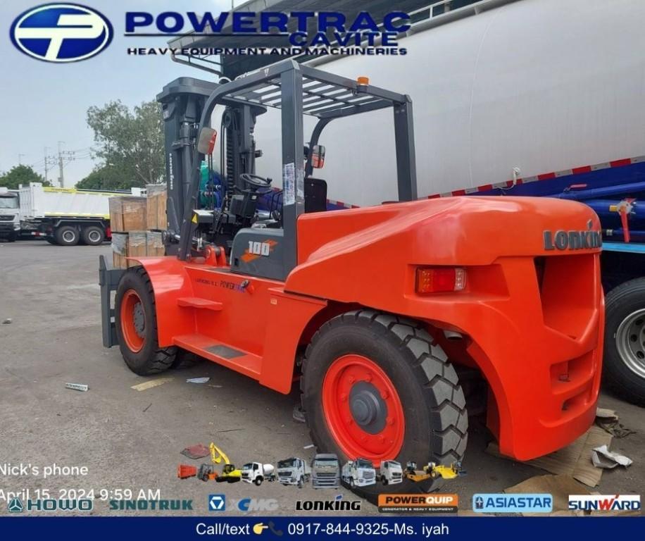 LONKING FORKLIFT (DIESEL TYPE) LG100DT 10T, 3M, in Malabon - Image 2