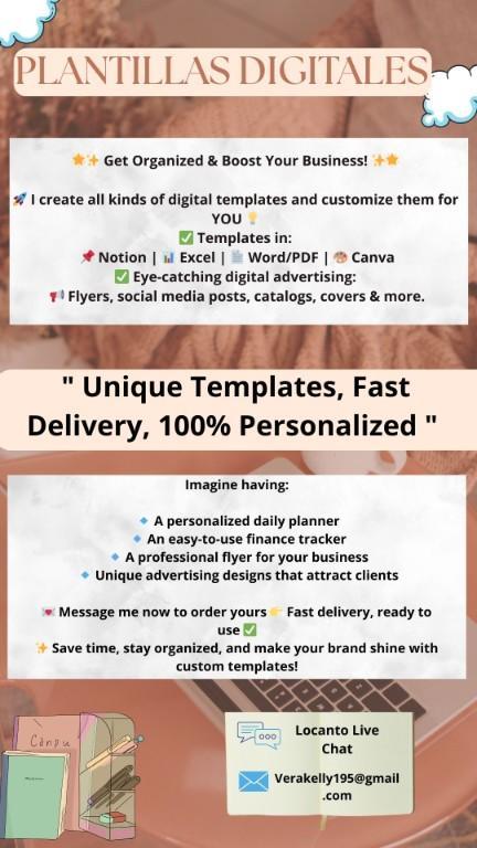 Custom Templates & Digital Designs – Fast & Personalized en Sabanalarga - Imagen 1