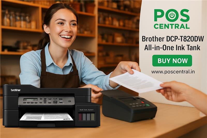 Get Brother DCP-T820DW Ink Tank Printer – Reliable & Efficient! in India - Image 1