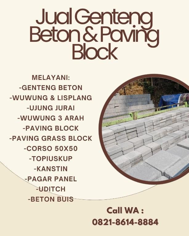 Garasi Rapi dan Bersih dengan Paving Block Stylish in Indonesia - Image 1