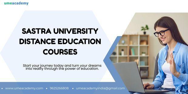 Sastra University Distance MBA Program in Thanjavur - Image 1