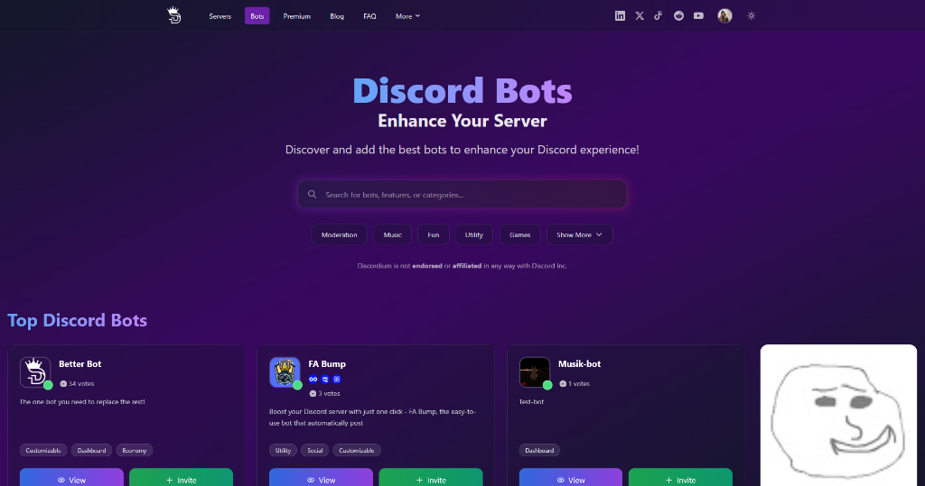 Discordium Server & Bot Listing in Kempten - Bild 6