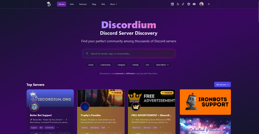 Discordium Server & Bot Listing in Kempten - Bild 11