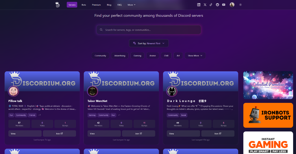 Discordium Server & Bot Listing in Kempten - Bild 12