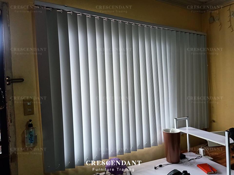 PVC Vertical Window Blinds in Malate - Image 1