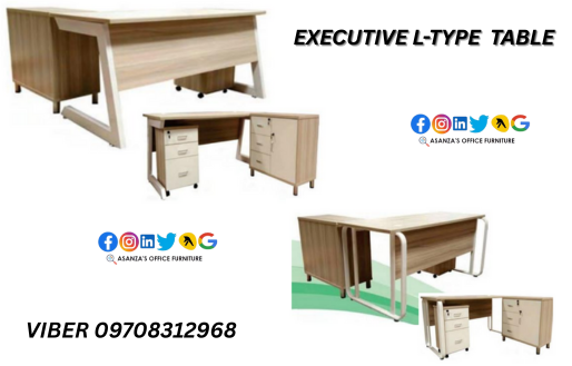 FREESTANDING EXECUTIVE L-TYPE OFFICE TABLE in Philippines - Image 6