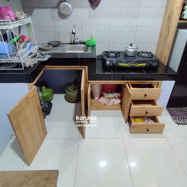 Pembuatan Kitchen Set Kayu Minimalis Solo Raya in Indonesia - Image 7