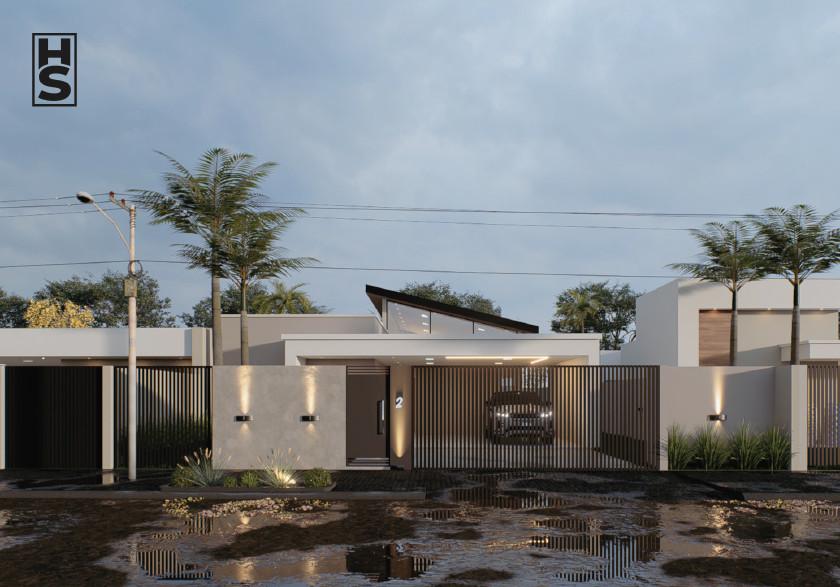 Casa a estrenar en el barrio Espíritu Santo, Ruta 14 en Encarnación - Imagen 1
