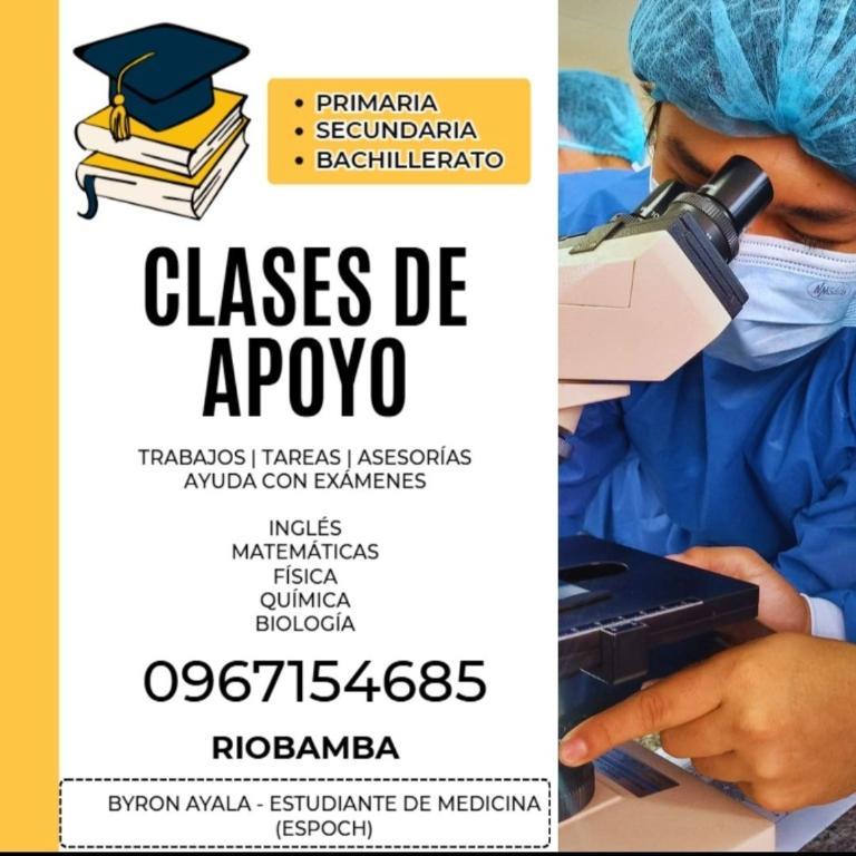 Clases de Apoyo en Riobamba en Riobamba - Imagen 1