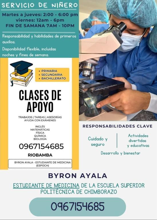 Clases de Apoyo en Riobamba en Riobamba - Imagen 2
