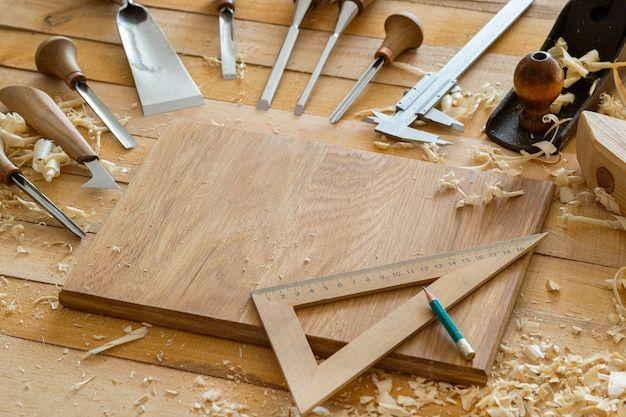 Woodworking Essentials! Chisels, Ruler, Triangle & More for Sale in Pakistan - Image 1