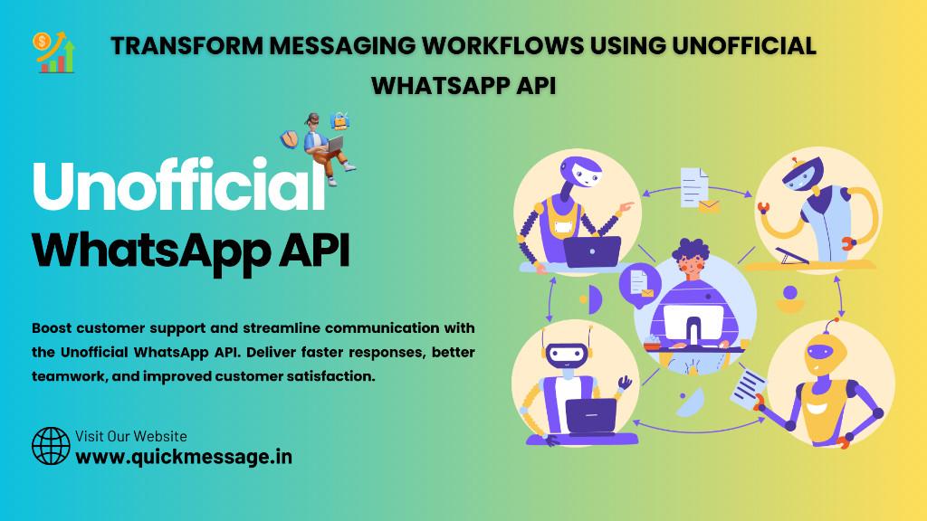 Transform Messaging Workflows Using Unofficial WhatsApp API in Ghaziabad - Image 1