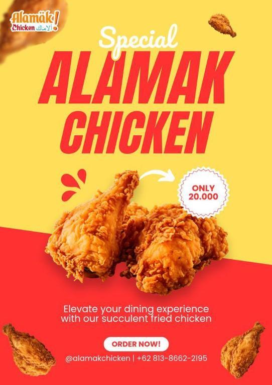 DISKON, WA 0812-669-669-27 Ayam Kentucky Terdekat Alamak Chicken in Indonesia - Image 1