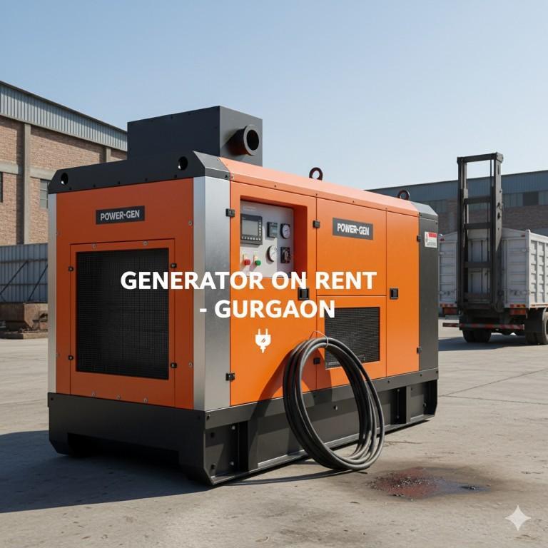 Soundproof Generator for Rent in Gurgaon in Gurgaon - Image 1
